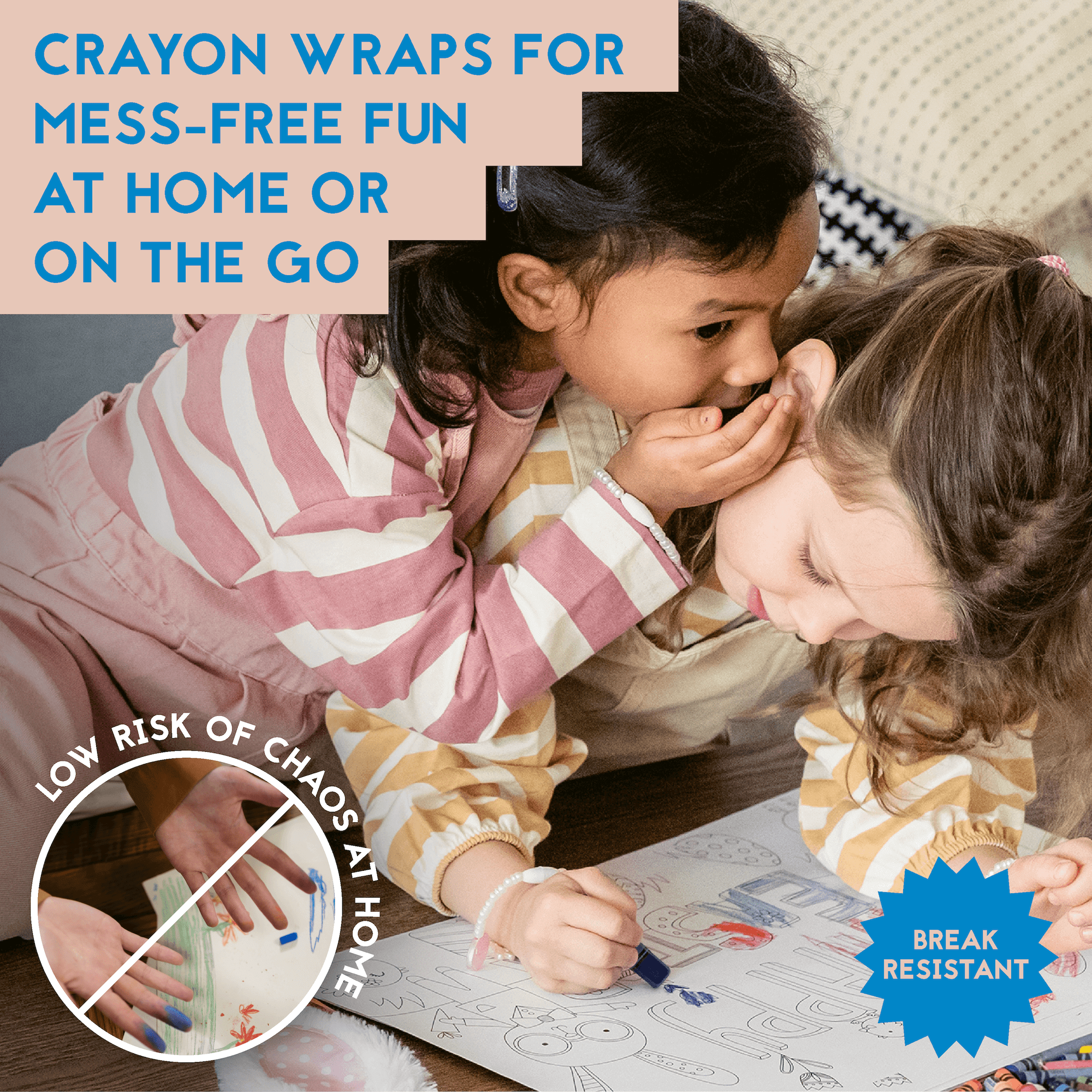 Organic beeswax crayons for kids