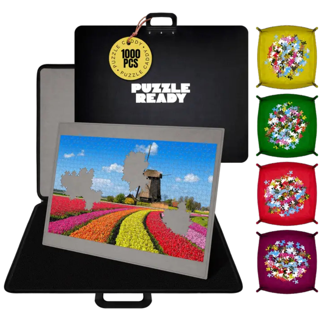 Puzzle Caddy – Portable Puzzle Carrier for 1000–1500 Piece Jigsaw Puzzles