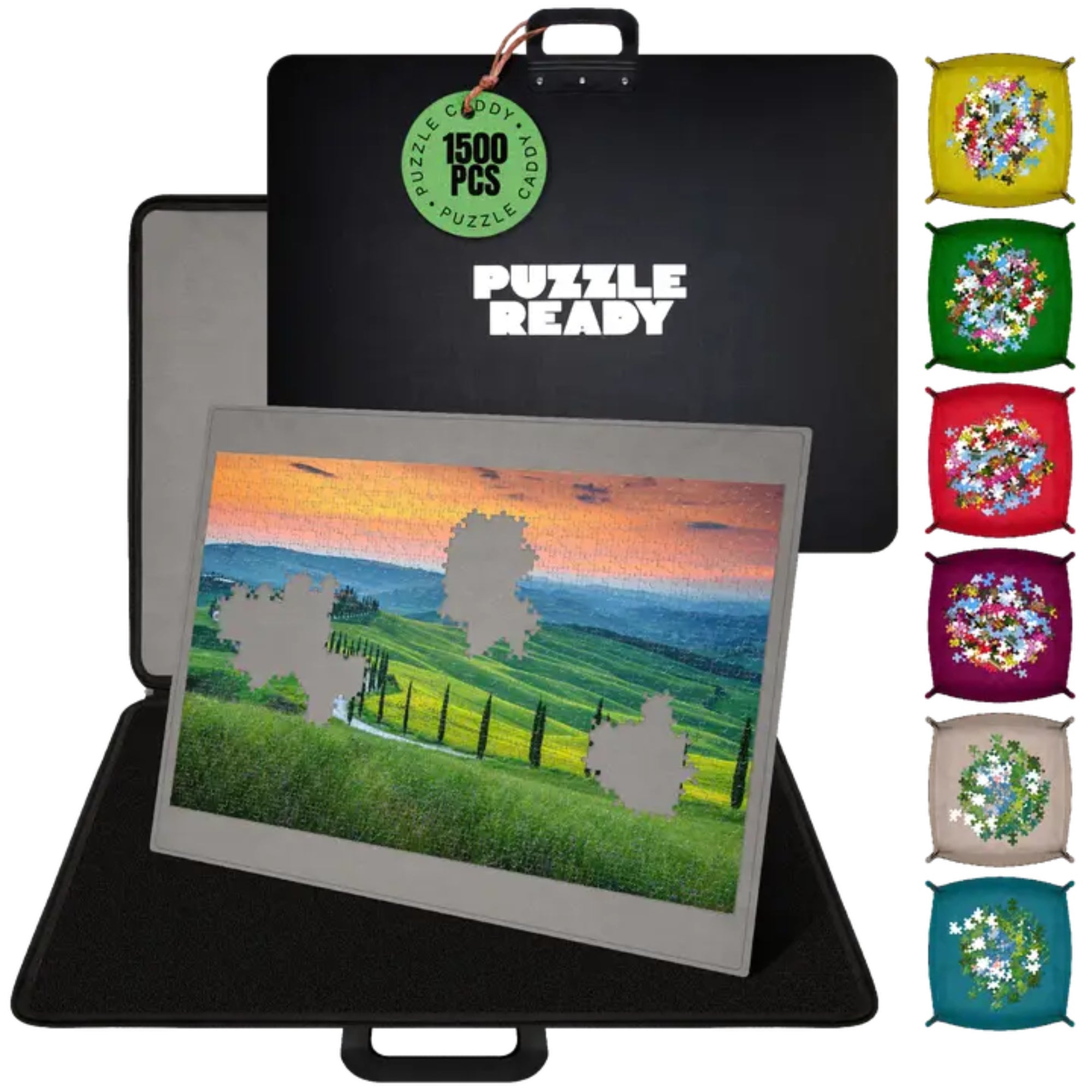 Puzzle Caddy – Portable Puzzle Carrier for 1000–1500 Piece Jigsaw Puzzles