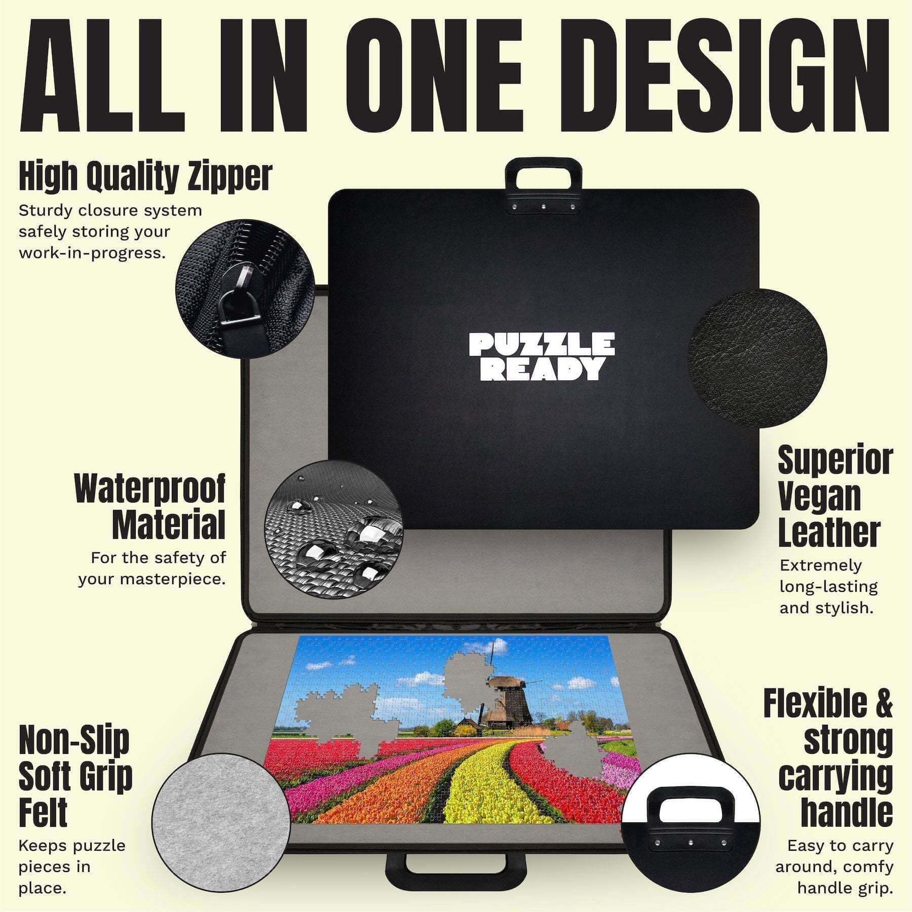 Puzzle Caddy – Portable Carrier for Puzzles | Puzzle Ready